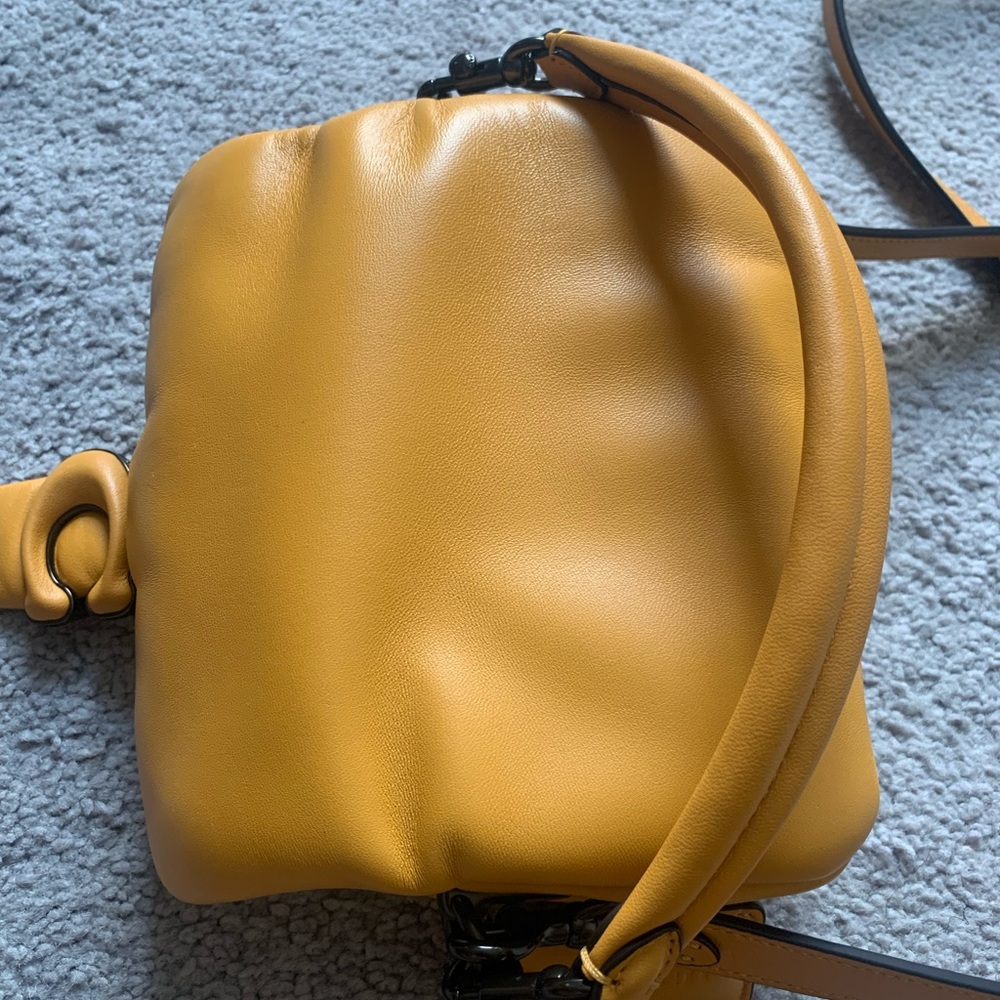 Coach Yellow Leather Crossbody Bag - Picture 5 of 5